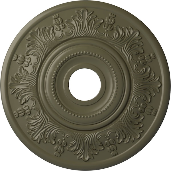 Ekena Millwork Vienna Ceiling Medallion (Fits Canopies up to 6 1/2"), 20"OD x 3 1/2"ID x 1 1/2"P, Painted Turtle CM20VIPTF - main